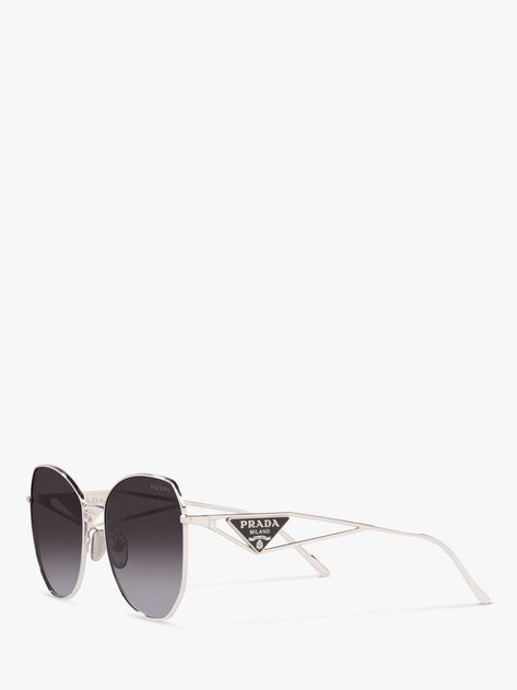 Prada Sunglasses Women, Visual Wishlist, Sunglasses Aesthetic, Fancy Glasses, Prada Glasses, Dream Bag, Sunglasses Silver, Baddie Tips, Aesthetic Minimalist