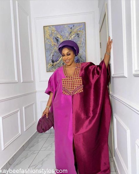 Latest Bubu Gown Styles with Materials in 2023 - Kaybee Fashion Styles Latest Bubu Gown Style, Bubu Styles, Mikado Silk, Materials Gown Style, African Evening Dresses, Agbada Design, Bubu Gown, Bubu Gown Styles, Kaftan Gown