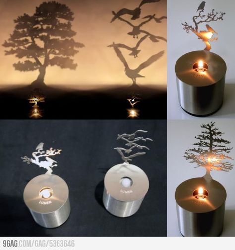 These are so cool... > http://www.uncommongoods.com/product/lumen-oil-candle-shadow-projectors Shadow Candle, Unusual Candles, Candle Art, Shadow Art, Oil Candles, Cool Inventions, Diy Wall Decor, Diy Wall, Light Art