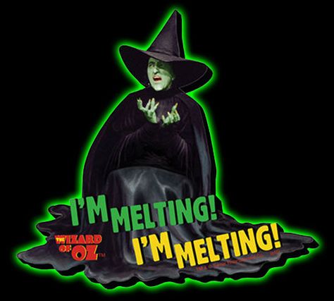 Wizard Of Oz Melting Witch Magnet Wicked Witch Melting, Witch Craft, Relay For Life, Christmas Painting, The Worst Witch, Wicked Witch, Spiritual Warfare, Saint Patrick, Christmas Paintings