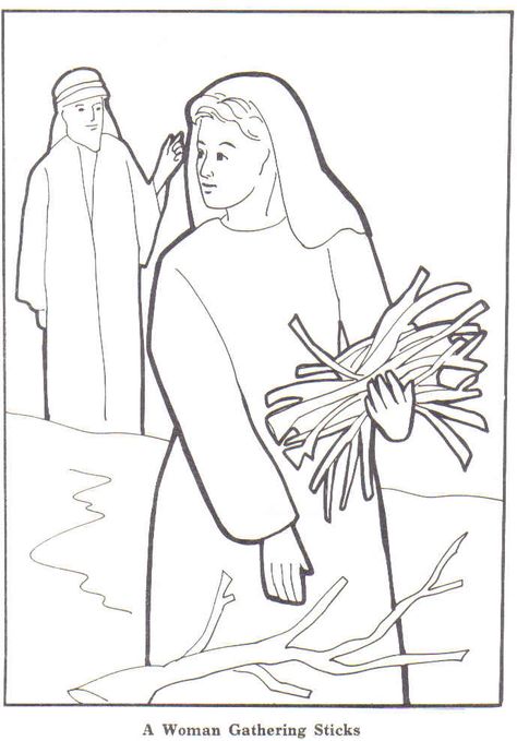 elijah and the widow coloring page for vbs Elijah And Widow Preschool Craft, Elijah Bible Craft, Elijah And The Widow Of Zarephath Craft, Elijah Coloring Page, Elijah And The Widow Coloring Page, Elijah Bible, Elijah And The Widow, Free Bible Coloring Pages, Sunday School Coloring Pages