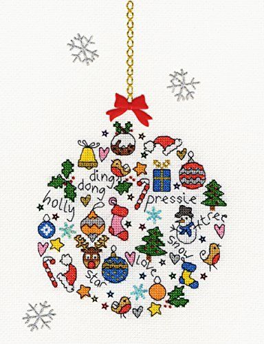 Bothy Threads Cross Stitch Kit - Love Yule Bothy Threads https://www.amazon.co.uk/dp/B074DXDJ28/ref=cm_sw_r_pi_dp_U_x_ThvVBbP11NZ69 Christmas Cross Stitch Patterns, Bothy Threads, Xmas Cross Stitch, Cross Stitch Rose, Cross Stitch Christmas, Cross Stitch Patterns Christmas, Stitch Christmas, Cross Stitches, Counted Cross Stitch Kits