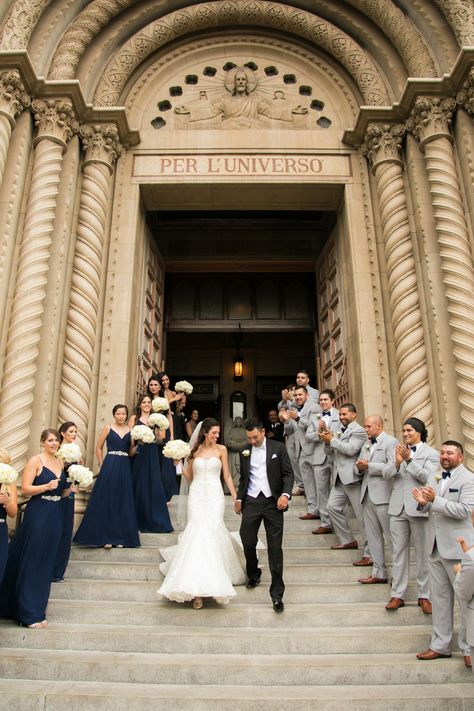 Church Steps Wedding Photo, Photographer Checklist, Groomsmen Photoshoot, Olsen Wedding, Wedding Group Poses, Wedding Photographer Checklist, Staircase Photos, Quince Photography, Group Posing