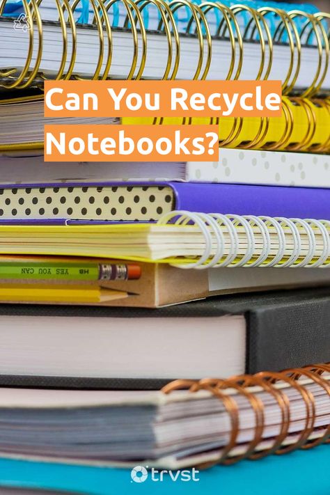 Empty Notebook, Recycled Notebook, Recycled Magazine, Waste Recycling, Recycling Process, Household Waste, Ways To Recycle, Reduce Reuse Recycle, Recycled Projects