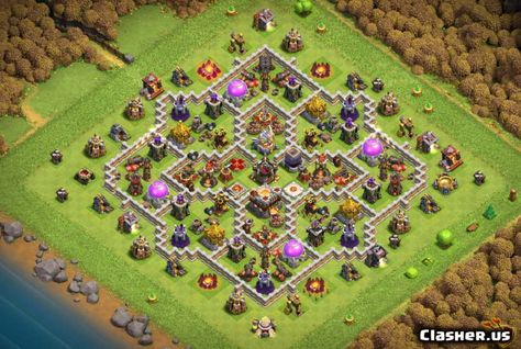 [Town Hall 11] TH11 Farm/Trophy/Hybrid base #926 [With Link] [9-2020] - Trophy Base - Clash of Clans | Clasher.us Th 11 Base Clash Of Clans, Th11 Base Layout, Town Hall 11 Base, Clash Of Clans Base, Clash Of Clash, Chemistry Help, Clash Of Clans Game, Trophy Base, Ara Ara