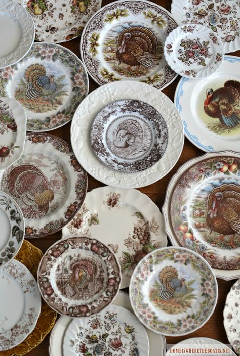 Happy November 1st, Transferware Dishes, Thanksgiving Dinnerware, Forest Feast, Fall Displays, Turkey Plates, Thanksgiving Plates, Hosting Friends, Turkey Platter