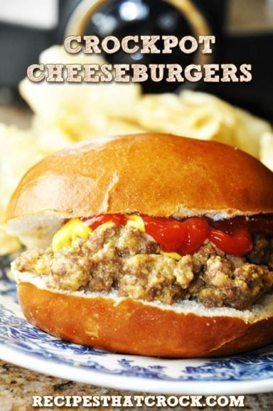 Cheeseburger Sandwiches, Cooking Lamb, Crock Pot Food, Gooseberry Patch, Cheese Burger, Crockpot Dishes, Club Sandwich, Crock Pot Slow Cooker, Lamb Chops