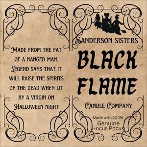 Black Flame Candle Label, Diy Black Flame Candle Hocus Pocus, Hocus Pocus Spells Printable, Black Flame Candle Printable, Diy Hocus Pocus Decorations, Hocus Pocus Book Diy, Hocus Pocus Diy Decor, Hocus Pocus Sayings, Hocus Pocus Crafts Diy