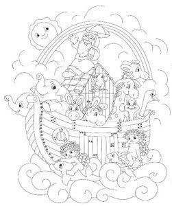 Precious Moments Noahs Ark, Noah's Ark Drawing, Precious Moments Nursery, Bible Projects, Bible Coloring Pages, Noah S Ark, Pattern Coloring Pages, Custom Murals, Downloadable Prints