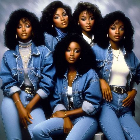 80s Black Women Aesthetic, 60s Outfits Black Women, 80s Aesthetic Black Women, Black Women 80s Fashion, 80s Black Women Fashion, 90s Photoshoot Black Women, 90s Aesthetic Black Women, 70s Black Women Fashion, 70s Outfits Black Women