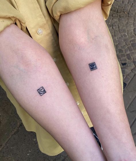 Abstract Tiny Tattoo, Square Tattoos, Handpoke Tattoo Ideas, Frame Tattoos, Tile Tattoo, Frame Tattoo, Square Tattoo, 2024 Tattoo, Rare Tattoos