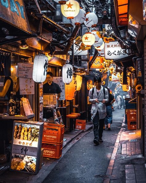 Japan Street Food, Tokyo Photography, Shinjuku Tokyo, Tokyo Restaurant, Visit Tokyo, Japan Guide, Tokyo Night, Japan Street, Evil Anime