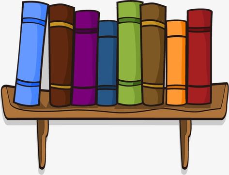 Book Cupboard Design, Bookshelf Drawing Illustration, Cartoon Bookshelf, Bookshelves Digital Art, Books Cartoon Image, Powerpoint Wallpaper, Open Book Clipart, Library Illustration Bookshelves, Bookshelf White