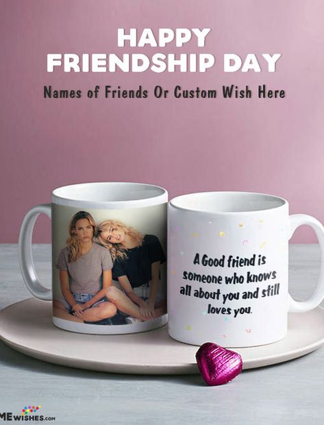 Surprising Friendship day quotes with an option to write your and your best friend name on friendship images. This day is going to be held on 30 July 2020. Friend Ship Day Wishes, Friend Ship Day, Best Friend Love Quotes, Congratulations Images, Friendship Day Wishes, Happy Birthday Niece, Online Friendship, Friend Love Quotes, Birthday Wishes With Name