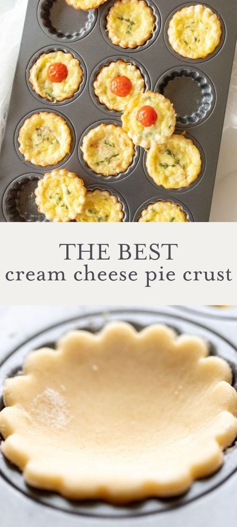 Pre Made Pie Crust Uses, Martha Stewart Pie Crust Recipe, Martha Stewart Pie Crust, Cream Cheese Pie Crust Recipe, Cinnamon Roll Pie Crust, Cheese Pie Crust, Tart Dough Recipe, Cream Cheese Crust, Easy Pie Crust Recipe