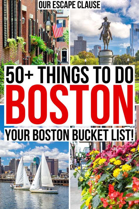 Visit Boston Things To Do, What To Do In Boston, Boston Bucket List, Boston Activities, Visit Boston, Boston Travel Guide, Boston Trip, Boston Vacation, Things To Do In Boston