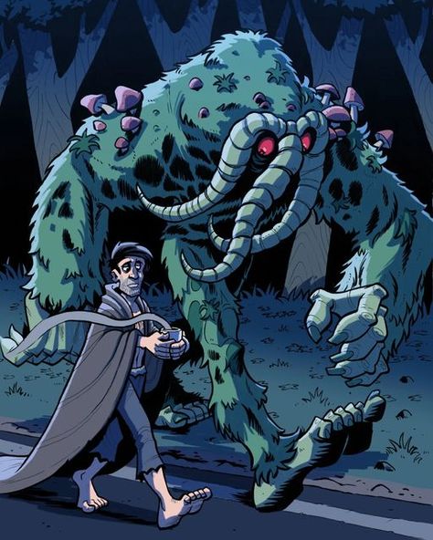 Man Thing Marvel Art, Thing Marvel, Hellboy Art, Hail Hydra, Culture Aesthetic, Marvel Characters Art, Dragon Ball Super Art, Arte Dc Comics, Monster Concept Art