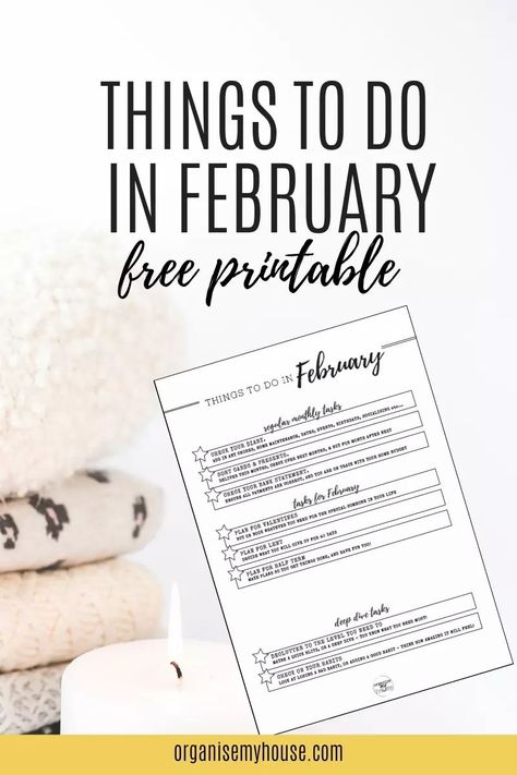 Things To Do In February, January Zodiac Sign, February Themes, Homemaking Skills, February Ideas, Office Organisation, Christian Homemaking, Declutter Challenge, Spiritual Images