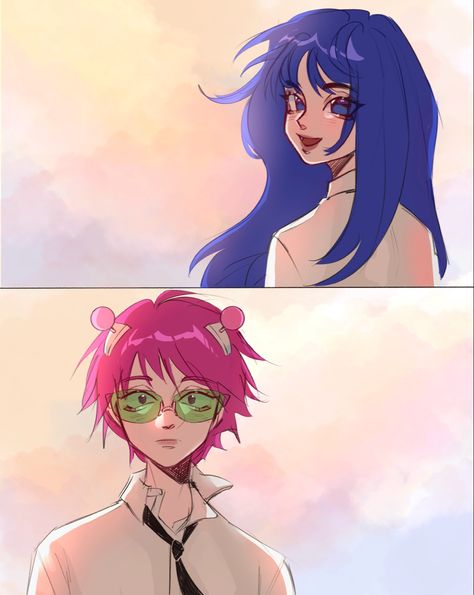 Teruhashi X Saiki Fanart, Saiki X Kokomi, Kokomi Teruhashi Fanart, Teruhashi Kokomi Fanart, Teruhashi Pfp, Teruhashi Fanart, Saiki Kusuo X Teruhashi Kokomi, Teruhashi X Imu, Saiki X Aiura