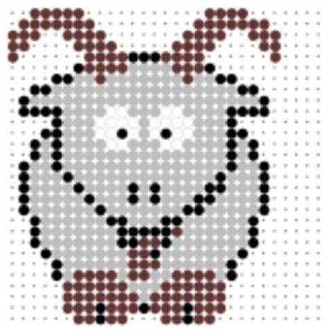 Sheep Face, Different Animals, Fuse Bead Patterns, Simple Butterfly, Animals Farm, Cute Goats, Hama Bead, Hama Beads Patterns, Beads Pictures