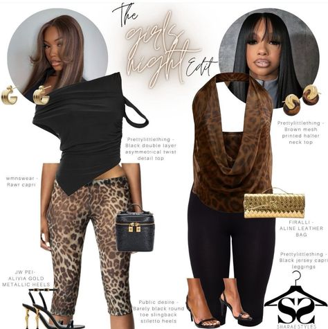 Grown Woman Outfits, Cheetah Outfit, Outfit Generator, Night Out Outfits, Vacation Outfits Women, Out Outfits, Effortlessly Chic Outfits, Causal Outfits, Night Out Outfit