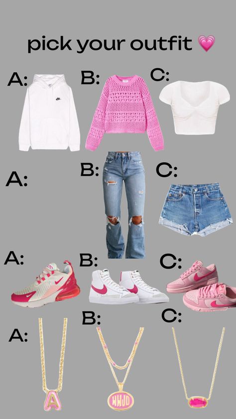 #foryou#pink#pickyourfit#outfit#nike#preppy#kendrascott Nike Preppy, Outfit Nike, Hot Picks, Nike Outfits, How To Style, Nike Shoes, Nike, Pink, Quick Saves