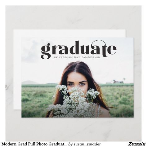 Senior Graduation Invitations, Senior Announcements, Grad Announcements, Photo Graduation Announcement, Grad Invitations, Grad Cards, Graduation Year, Senior Graduation, Graduation Photoshoot