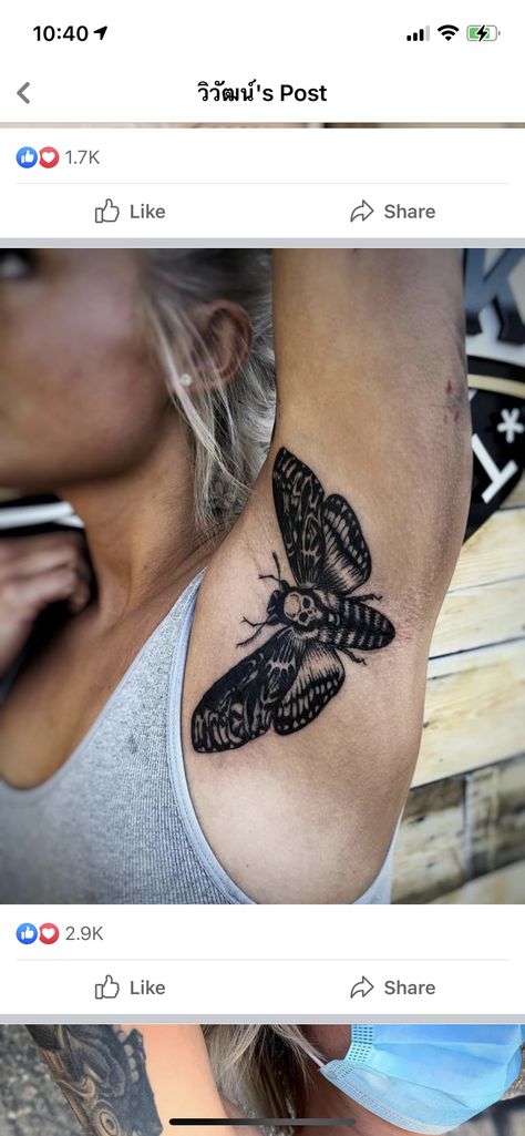 Moth Rib Tattoo, Moth Tattoo Placement, Tattoo Inside Arm, Moth Tattoo Design, Moth Tattoo, Rib Tattoo, Tattoo Placement, Forearm Tattoo, Tattoo Design