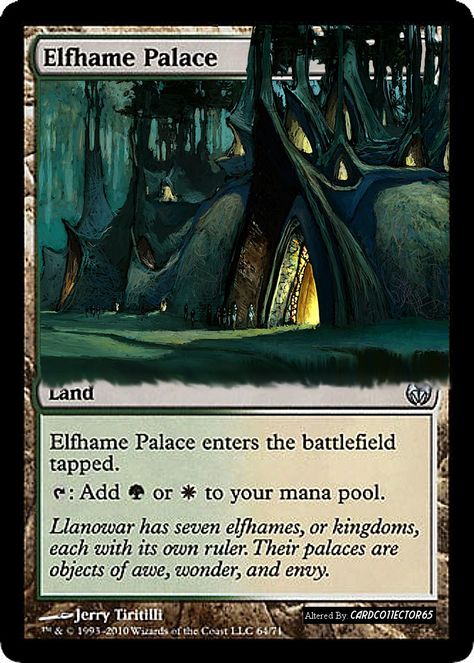 Palace Of Elfhame Cruel Prince, Elfhame Palace Aesthetic, Palace Of Elfhame, Mtg Altered Art, Mtg Cards, Magic Cards, Alternative Art, Battlefield, Altered Art