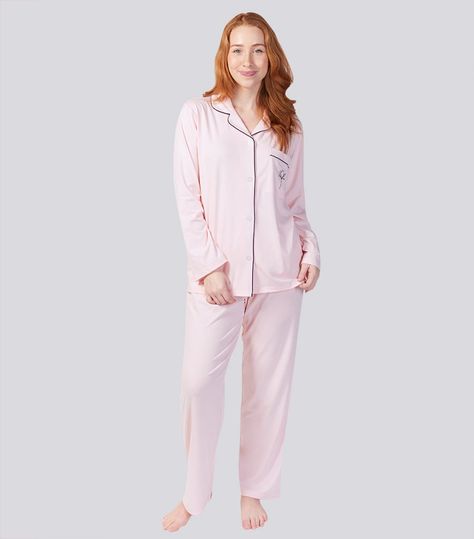 Classic style meets everyday luxury in our Magnolia Basics Pyjama Set. Our soft cotton blend pyjama set brings simplicity and style to your sleepwear collection. Featuring a gorgeous colour with contrast trims, front chest pocket with embroidery, an elastic waistband, and a relaxed fit. This is the perfect PJ set for everyday lounging, travel, prepping for events, or working at home. Available in 4 colours. Features: Front patch pocket with embroidery and front button fastening; Elasticated wais Silk Pj Set, Silk Pajamas Set, Silk Pajamas Women, Satin Pj Set, Pyjama Satin, Silk Sleepwear, Silk Pajama Set, Satin Pyjama Set, Satin Pajamas