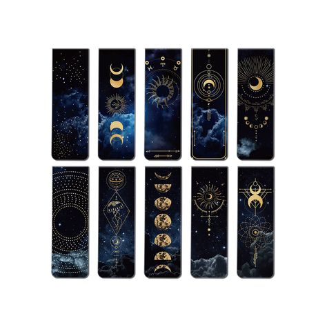 Beautiful celestial/spiritual bookmarks. Spiritual Bookmarks, Galaxy Bookmark, Reading School, Book Marker, Library Office, Creative Bookmarks, Coloring Bookmarks, Reading Teacher, Magnetic Bookmarks