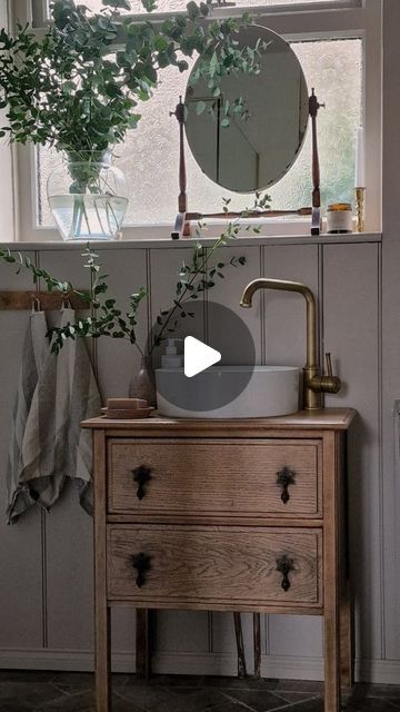 4,557 likes, 213 comments - by_anitarussell on February 23, 2023: "I've had so many questions about this little unit in the bathroom. Here is how I transformed it from an unloved set of drawers to a wash stand for new bathroom ✨️ TOTAL COST: £180 This includes the unit, the sink, tap, brass waste pipe and plastic u-bend for the sink. As well as the varnish I used to finish it off. We needed a small unit in here but big enough for a bit of storage, so this actually turned out perfect for us. W Wash Stand Ideas, Sink Vanity Unit, Wash Stand, Set Of Drawers, New Bathroom, So Many Questions, Diy Bathroom, The Bathroom, Bathroom Interior Design