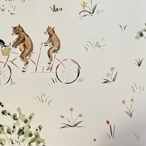 Riley Sheehey on Instagram: "“Whimsy” wallpaper ♥️" Riley Sheehey Wallpaper, Whimsy Wallpaper, Riley Sheehey, Book Background, Kid Rooms, Private Practice, Kids Interior, October 25, Creative Home