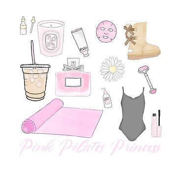 "pink pilates princess mood board " Sticker for Sale by Lauren Jane୨୧ | Redbubble Princess Mood Board, Princess Pilates, Pink Pilates Princess, Pink Pilates, Pilates Princess, Mood Board Design, Pink Princess, Journal Stickers, Scrapbook Stickers