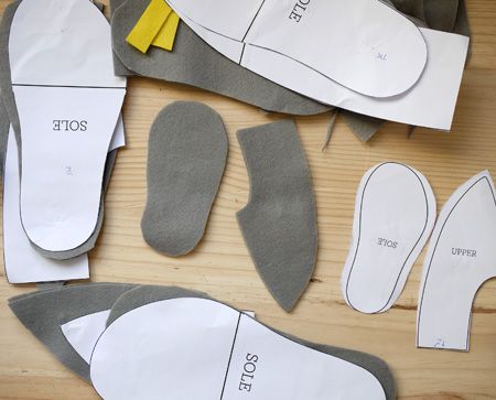 Free template for felt slippers #free #template #felt #slippers #sewing #diy #handmade Felted Wool Slippers Diy Free Pattern, Leather Slippers Pattern, Wool Slippers Pattern, Felted Slippers Pattern, Fabric Slippers, Sewing Slippers, Felt Baby Shoes, Moccasin Pattern, Felt Slippers