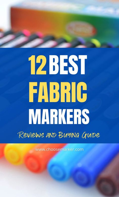 If you're looking for the Best Fabric Markers that are permanent, then look no further. These markers are specially designed to be used on fabrics and will not fade or wash out over time. These markers also come in a variety of colors so there is something perfect for anyone's needs. The only thing left to do is get your creative juices flowing! #fabric #markers #fabricmarkers #bestfabricmarkers Fabric Markers Ideas, Diy Fabric Marker Shirt Design, Fabric Marker Shirt, Fabric Marker Ideas, Best Markers For Coloring, Best Permanent Fabric Markers, Fabric Marker Crafta, Fabric Painting Techniques, Fabric Pen