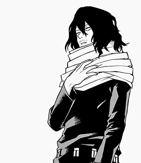 Bnha Manga, Eraser Head, My Hero Academia Eraserhead, Shota Aizawa, Shouta Aizawa, Aizawa Shouta, Class 1 A, Buko No Hero Academia, Anime Tattoos