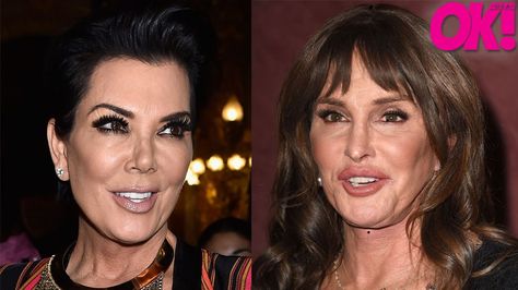 <i>OK!</i> Exclusive: Caitlyn Jenner Gets Plastic Surgery To Look Like Kris, And The Momager Is <i>Not</i> Happy Kris Jenner Plastic Surgery, Kylie Jenner And Kris Jenner, Kris Jenner Funny Pictures, Kendall Jenner Plastic Surgeries, Melanie Griffith Plastic Surgery, Kris Jenner Meme, Caitlyn Jenner, News Anchor, Tv Host