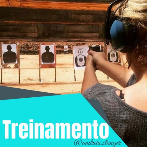 A gente sempre tem possibilidade de treinamentos com o armamento. Antes da pandemia fazíamos treinamentos com frequencia. Aqui em Alagoas temos um stand de tiro dentro da própria superintendência e há vários policiais habilitados para dar os treinamentos para a gente. Para ser professor de tiro é necessário todo um treinamento e os professores daqui são os que também dão aula na ANP no curso de formação. Veja o perfil do @paulobedraninstrutor, ele é aqui de Alagoas e tem um perfil incrível para Vision Board