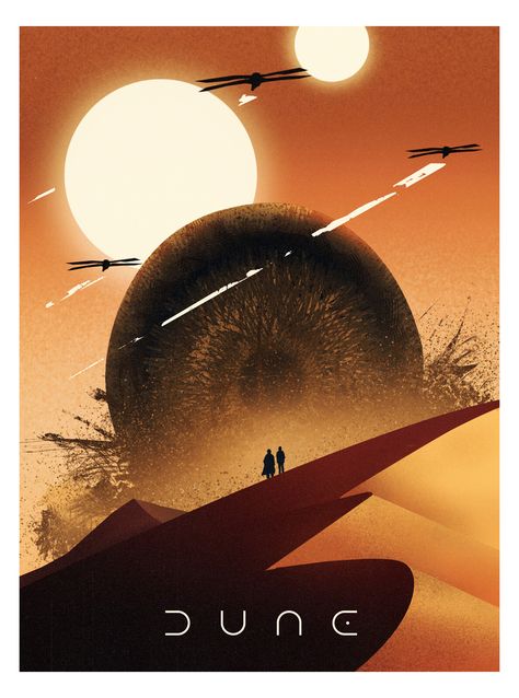 Dune concept poster, Loïc Chollet on ArtStation at https://www.artstation.com/artwork/WmEOE3 Dune Fanart, Dune Artwork, Dune Illustration, Dune Aesthetic, Dune Film, Concept Poster, Dune Art, Scifi Fantasy Art, Sci Fi Books