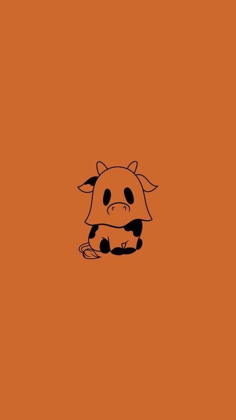 Cow Pumpkin Painting, Cute Animals Drawings, Cow Pumpkin, Animals Activities, Helloween Wallpaper, Halloween Wallpaper Iphone Backgrounds, Herbst Bucket List, Halloween Wallpaper Backgrounds, Pinterest Trends