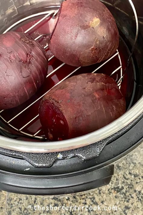 Instant Pot Beets, Instant Pot Steam, Easy Pressure Cooker Recipes, Instant Pot Cookbook, Fresh Beets, Beet Recipes, Electric Pressure Cooker, Instant Pot Dinner Recipes, Instapot Recipes