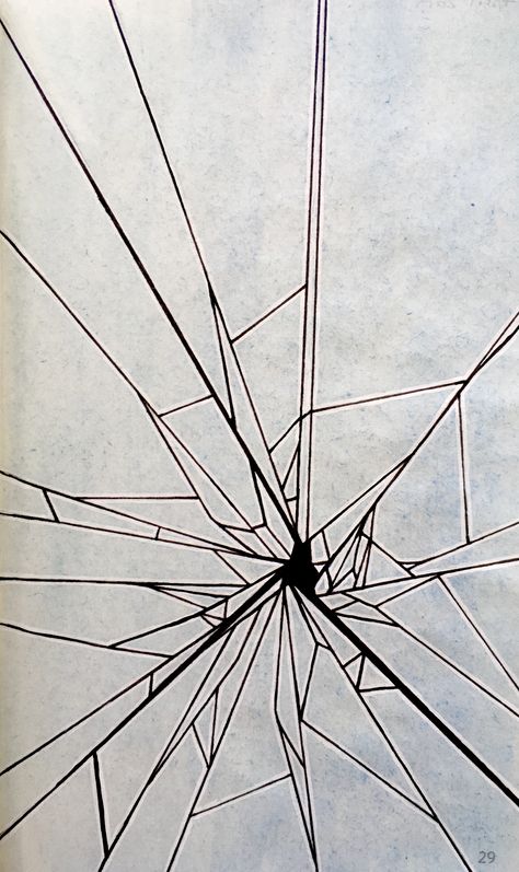 Broken Glass Draw, Broken Glass Reference, Shattered Glass Drawing, Broken Glass Sketch, Shattered Art, Shattered Mirror, Banner Drawing, Art Supply Stores, Journal Spreads