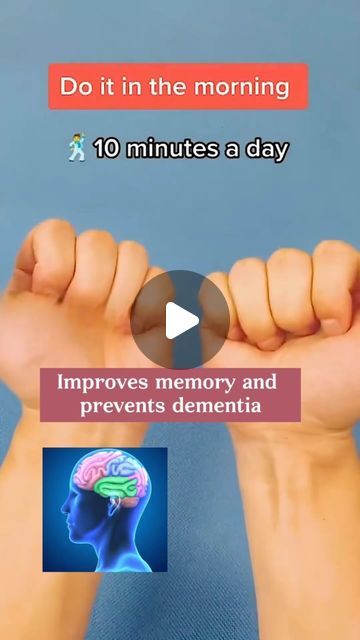 Wu YuPing on Instagram: "Simple Hands exercise Improves memory and prevents dementi.  #brainhealth #handexercise #exercise #fittness #TaiChi #Taijiquan #MartialArts #TCM #energywork #Mindfulness #Health  #Wellness #Fitness" Hands Exercise, Brain Gym Exercises, Therapy Ball, Brain Surgeon, Finger Exercises, Hand Exercises, Workout Stuff, Health Hacks, Brain Exercise