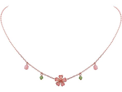 PRICES MAY VARY. Everyday fashion can be simple and delicate with our Ojerry Dainty Rose Gold Plated Flower Pendant Choker Necklaces Jewelry Collection for Teen Girls and Women that give you a trendy and elegant look Choker style, 15.7" rose gold plated stainless steel cable chain, aesthetic cherry blossom flower pendant, ajdustable fit with 2" extender and lobster clasp Perfect touch for daily casual look or also can be worn for formal event or evening party, choice is yours With these kawaii d Sakura Necklace, Chain Aesthetic, Kawaii Flower, Gifts Aesthetic, Cherry Blossom Necklace, Fern Necklace, Pink Chain, Gifts For Friend, Flower Choker Necklace