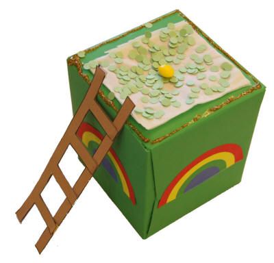 Leprechaun Trap using a kleenex box Leprechaun Trap Project, Leprechaun Tricks, Chocolate Gold Coins, Leprechaun Craft, Lucky Charms Cereal, St Patricks Day Crafts For Kids, Leprechaun Trap, Kleenex Box, St Patrick's Day Crafts