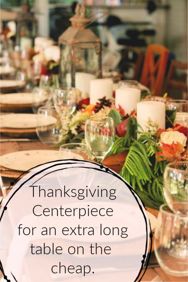 This easy DIY Thanksgiving long centerpiece table decoration will be all the talk at your Thanksgiving dinner table. If you're on a budget this is a perfect Thanksgiving tablescape for you. Long Narrow Centerpiece Ideas, Long Thanksgiving Table Decor, Thanksgiving Trees, Extra Long Table, Turkey Cooking, Host Thanksgiving, Easy Diy Thanksgiving, Cooking Torch, Thanksgiving Dinner Table