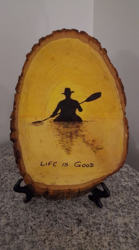 Truth Be Told. Wood Slice Painting Ideas, Wood Slice Painting, Tre Kunst, Wood Burn Designs, Painting Ideas For Beginners, Wood Projects For Beginners, Wood Slice Art, Woodburning Projects, Wood Slice Crafts