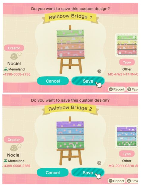 Animal Crossing Easter Design, Acnh Rainbow Path, Animal Crossing Rainbow Path, Acnh Kidcore Puddle Code, Rainbow Planks Acnh, Acnh Kidcore Road Codes, Acnh Kidcore Entrance, Acnh Rainbow Core Island, Winter Acnh