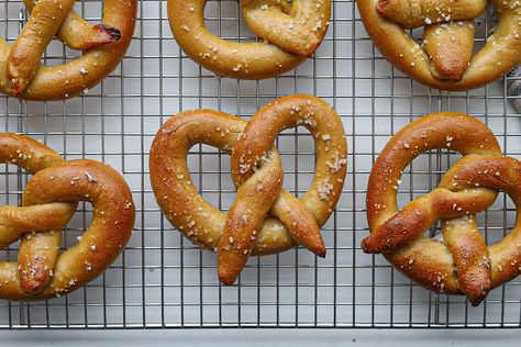 The Best Sourdough Soft Pretzels Spicy Cheese Dip, Sourdough Bagels, Baked Pretzels, Discard Recipes, Spicy Cheese, Homemade Sourdough Bread, Homemade Sourdough, Baking Fun, Sour Dough